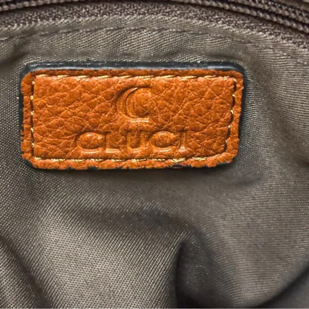 Cluci Cream and‎ Brown Crossbody Bag